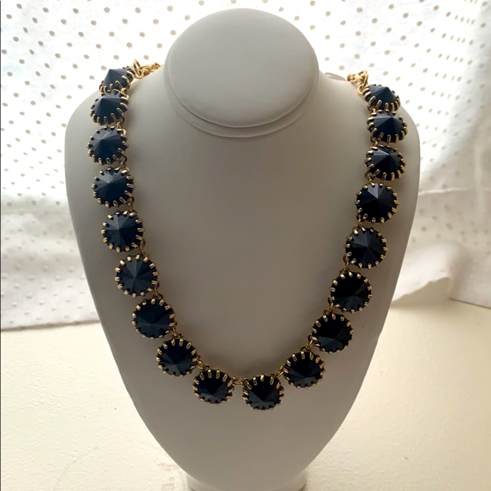 J. Crew Statement necklace- NAVY